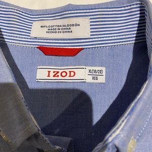 IZOD boys dress shirt.  Size XL (18)